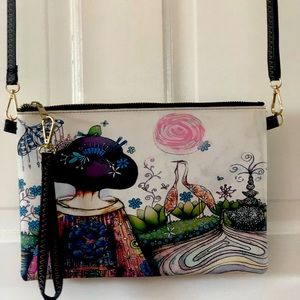 Handbag  Length 11 Hight 7 1/2 Asian inspired